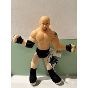 Vintage 1999 WCW Play By Play Poseable "Goldberg" 18" Plush Action Figure Tags